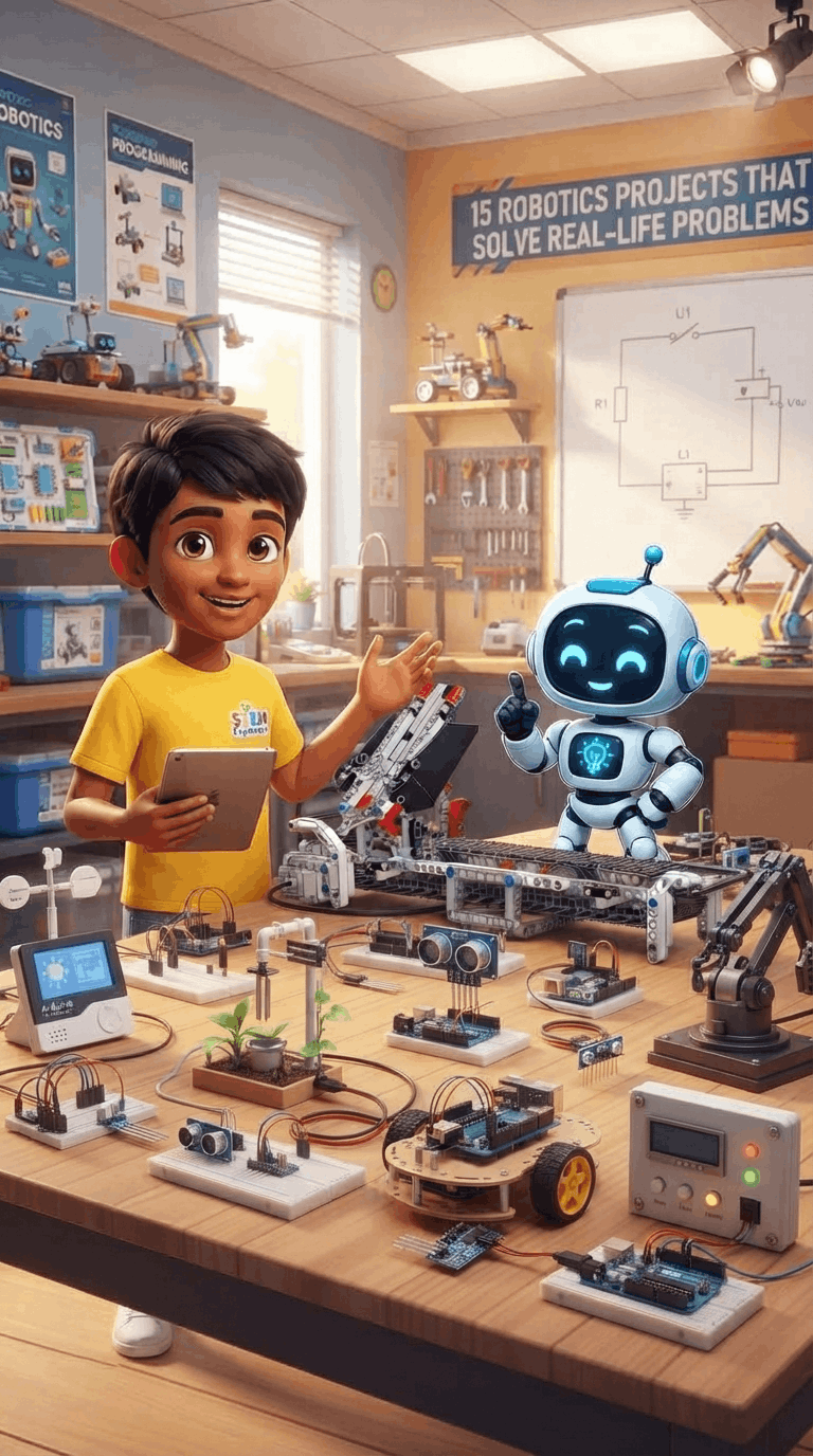 15 Robotics Projects That Solve Real-Life Problems